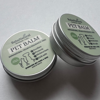 Vegan pet balm for cats and dogs