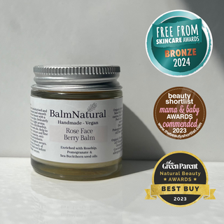 Rose Face Berry Balm, BalmNatural, facial care, face balm