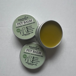Soothe and protect cat and dogs paws with BalmNatural Pet Balm